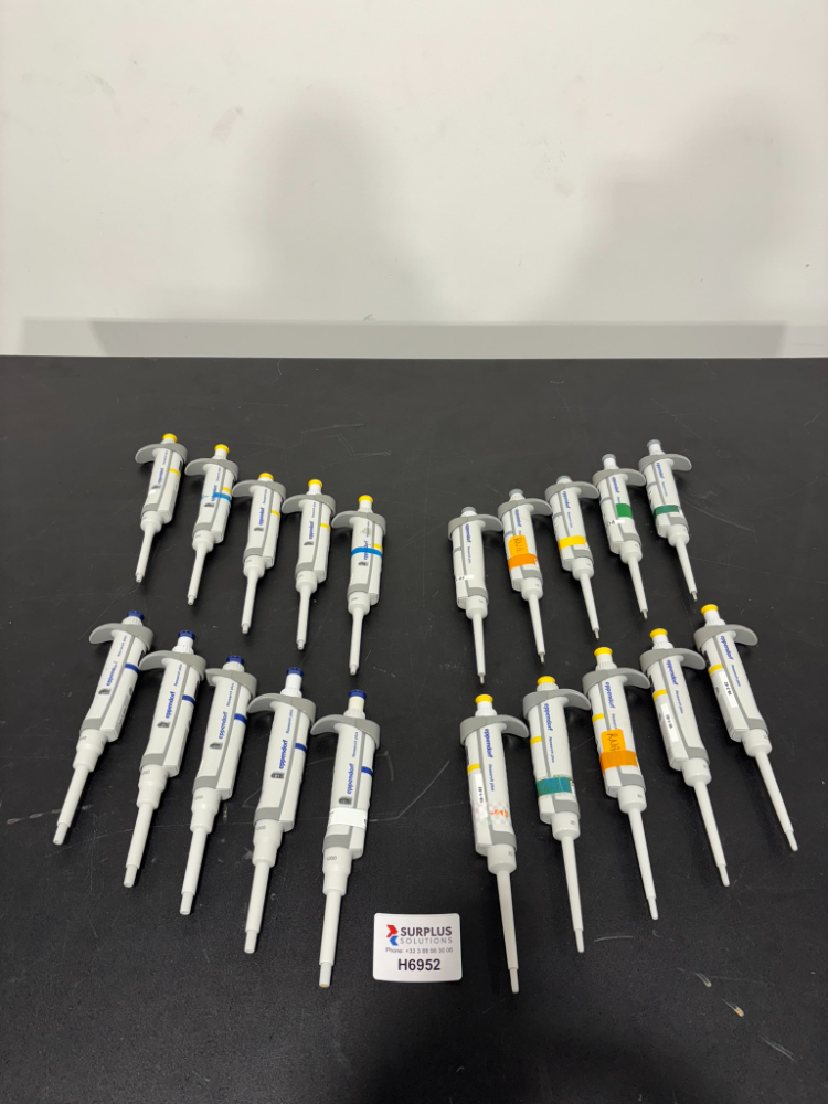 Image of Eppendorf Research Plus Pipettes x20